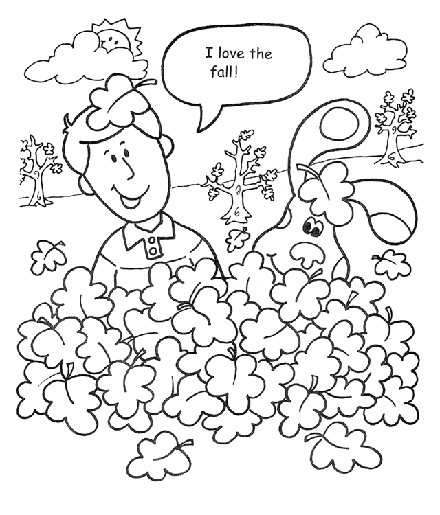Nick Jr Blue's Clues Coloring Pages | Fun Coloring Ideas