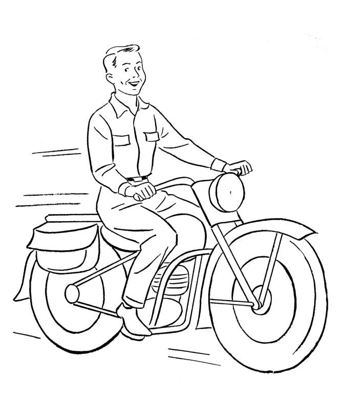 of vehicles Colouring Pages