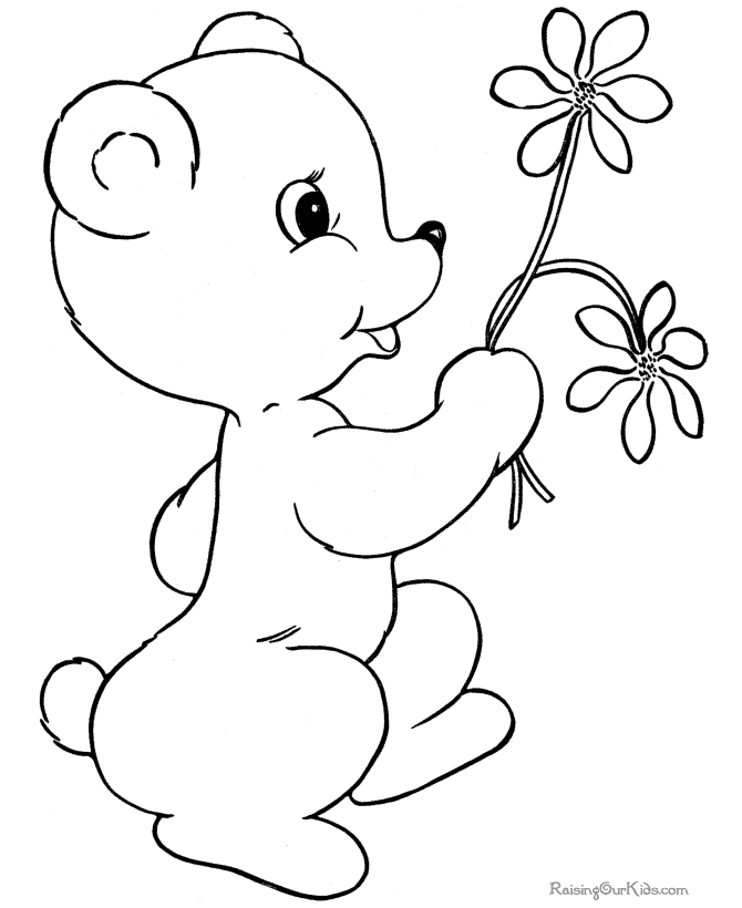 Valentine Day Coloring Book Pages - 011