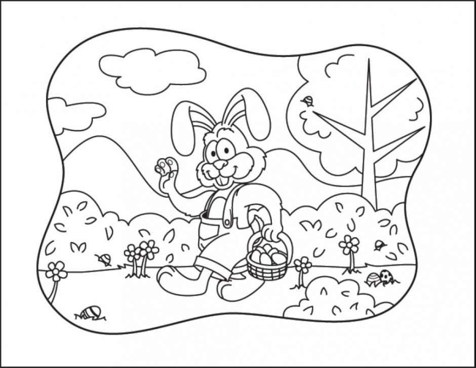 Print Or Download Peter Rabbit Free Printable Coloring Pages No 25 