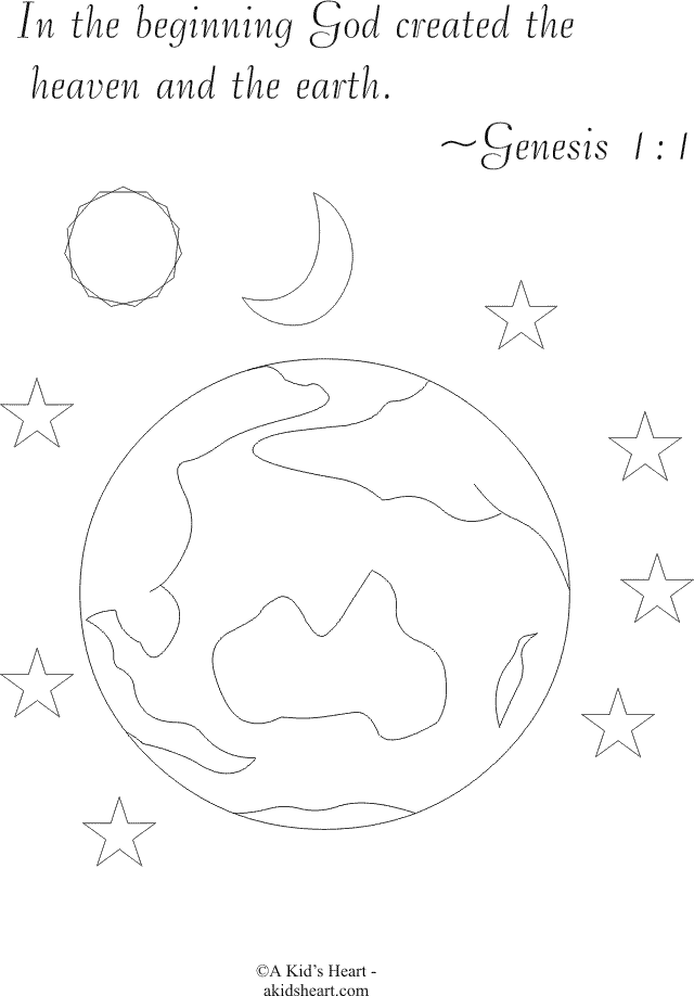 Bible Memory Verse Coloring Page