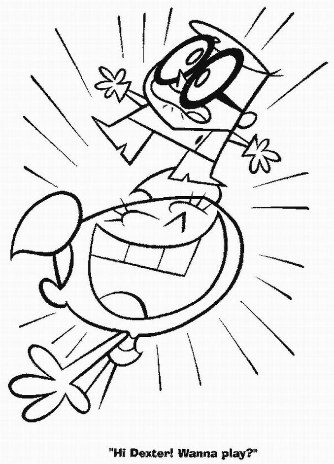 Cartoon Network Coloring Pages For Kids