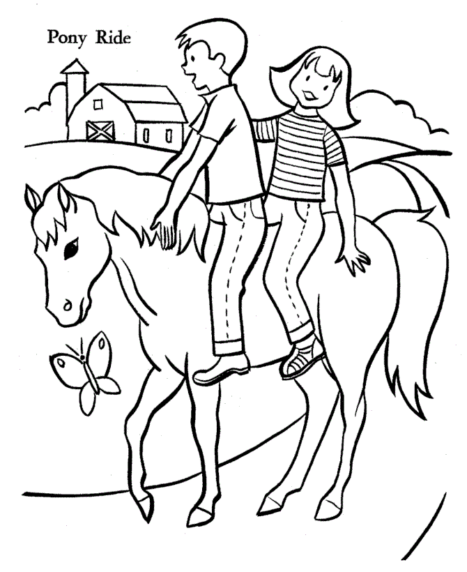 breyer Colouring Pages