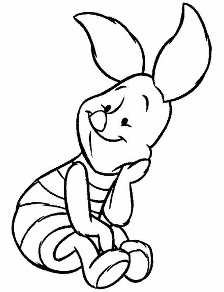 winnie the pooh and piglet coloring pages - coloring home