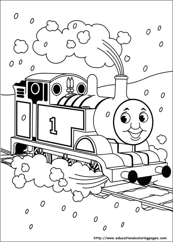 Thomas friends Coloring Pages - Educational Fun Kids Coloring ...