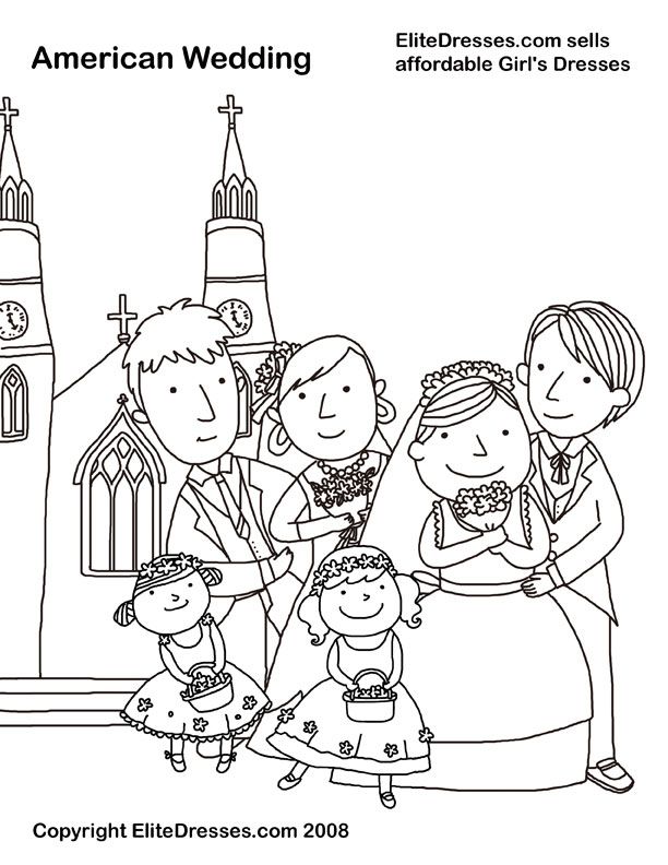 Coloring Pages - Weddings ...