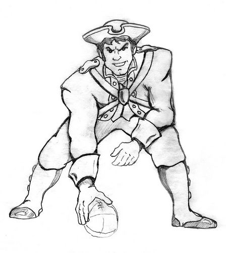 Patriots Coloring Pages Free Page 1