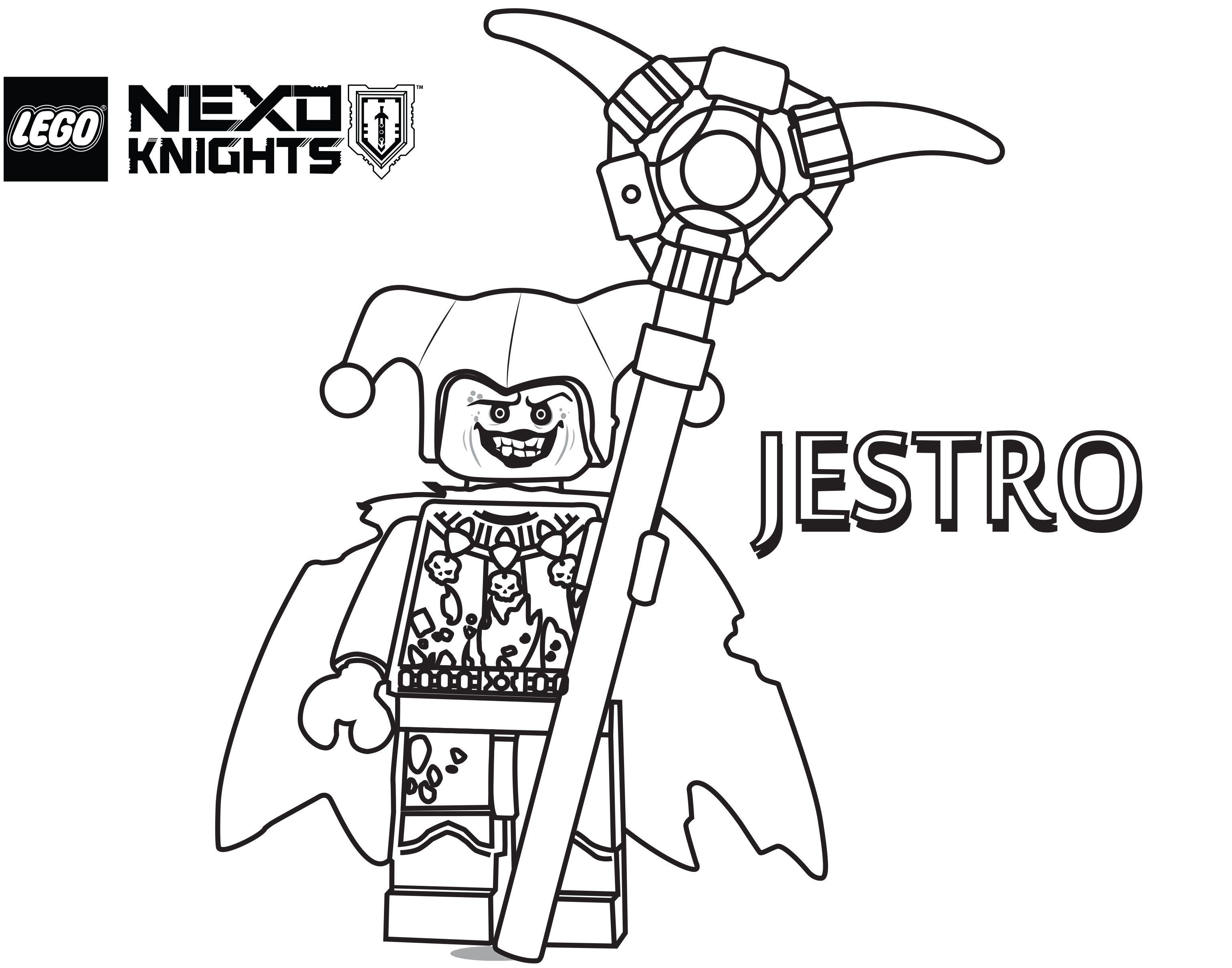 LEGO Nexo Knights Coloring Pages - The Brick Fan | The Brick Fan