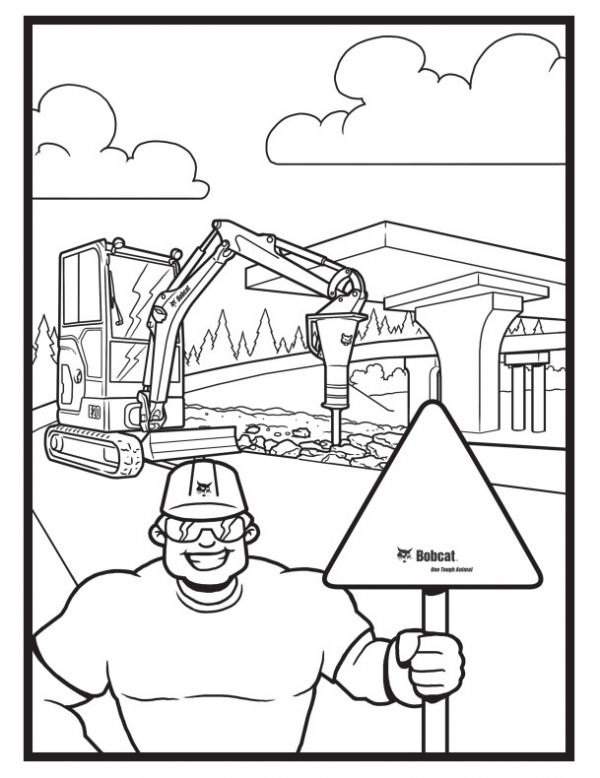 Download Tractor Coloring Pages » Bingham Equipment Company, Arizona