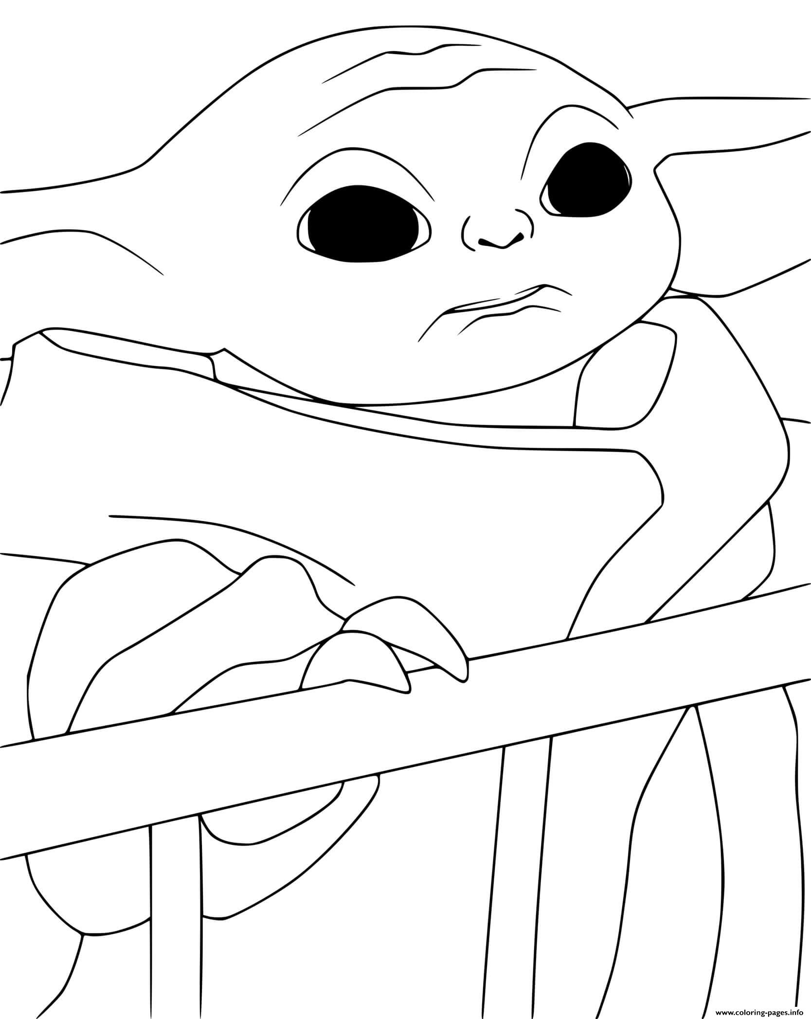 Grogu Coloring Pages Coloring Home