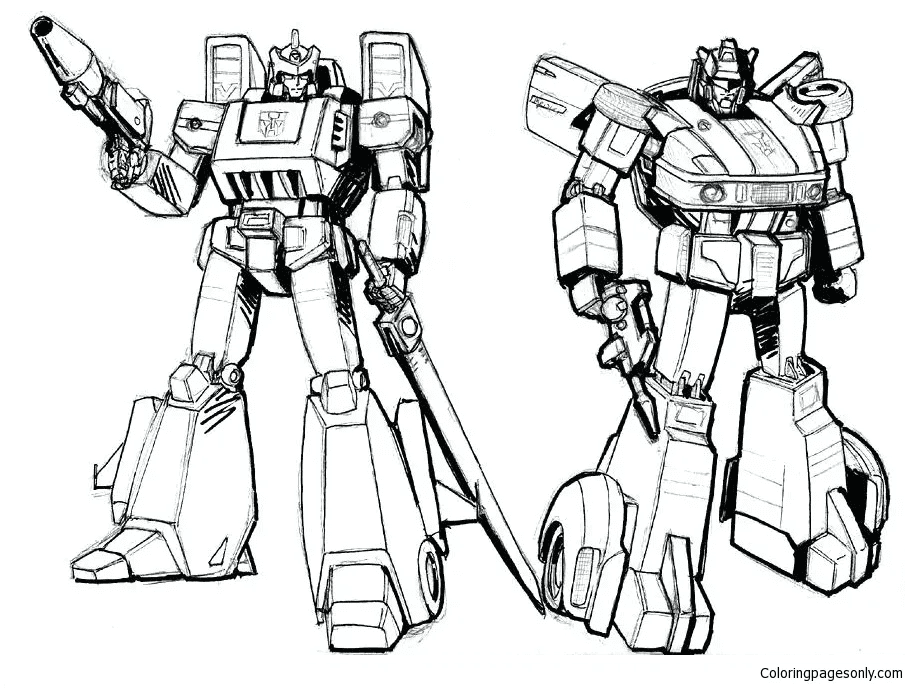 Transformers Coloring Pages - Coloring Pages For Kids And Adults