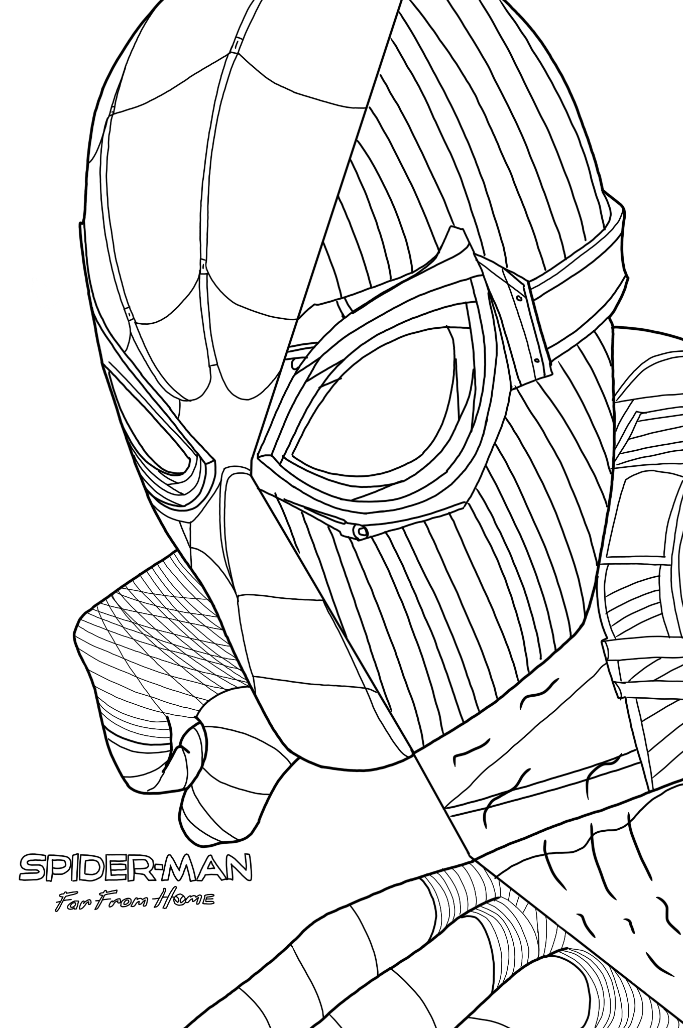 Spider Man | Superhero Coloring Pages