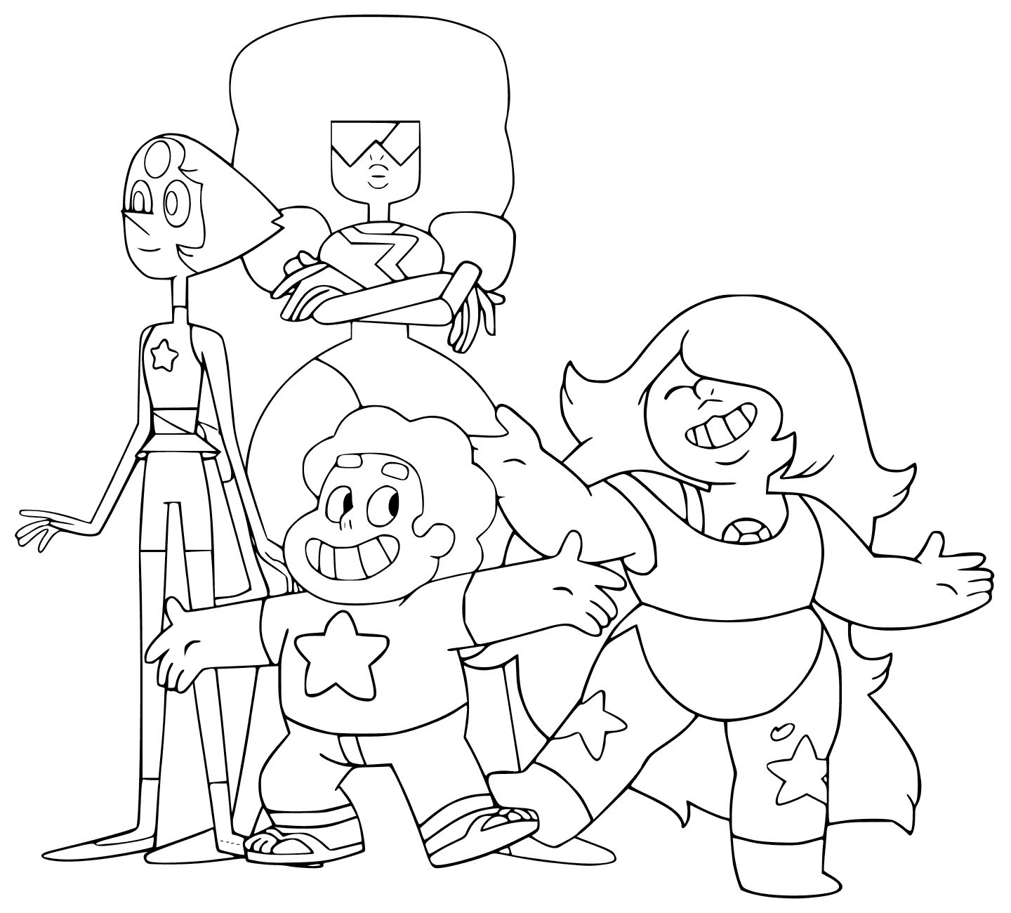 Free Printable Steven Universe Coloring Pages - Steven Universe Coloring  Pages - Coloring Pages For Kids And Adults