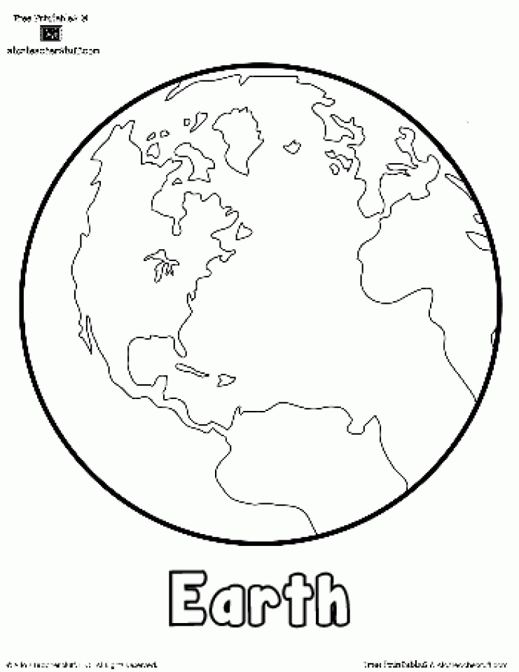 20+ Free Printable Earth Coloring Pages - EverFreeColoring.com