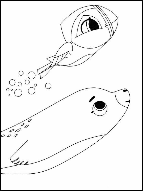 Puffin Rock 37 Printable coloring pages for kids | Coloring pages, Puffin,  Online coloring pages