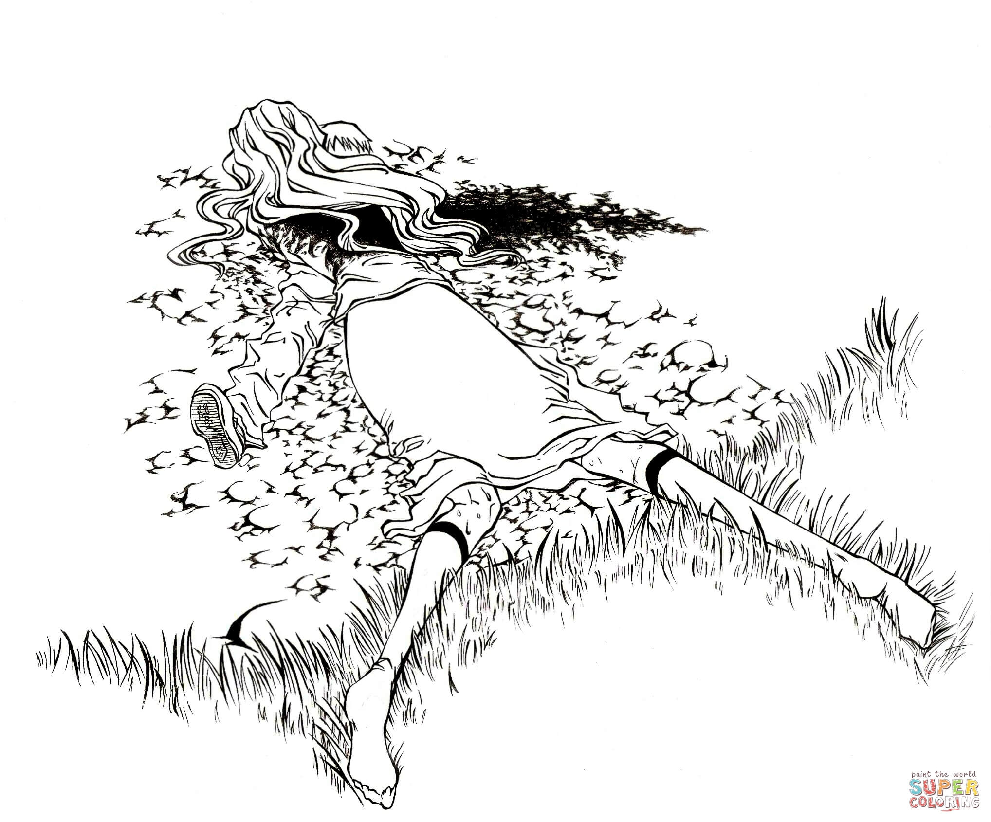 Ichigo Kurosaki coloring page | Free Printable Coloring Pages
