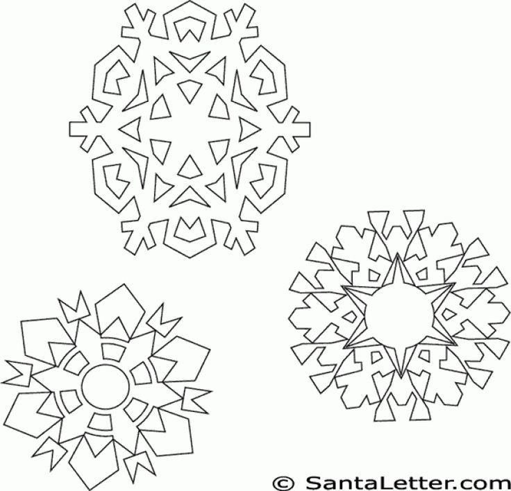 Free printable Snowflake adult coloring page online | Abstract ...