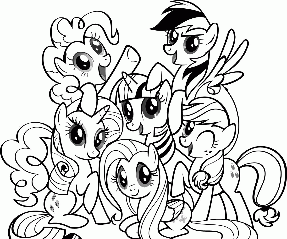 My Little Pony Printable Coloring Pages (20 Pictures) - Colorine ...