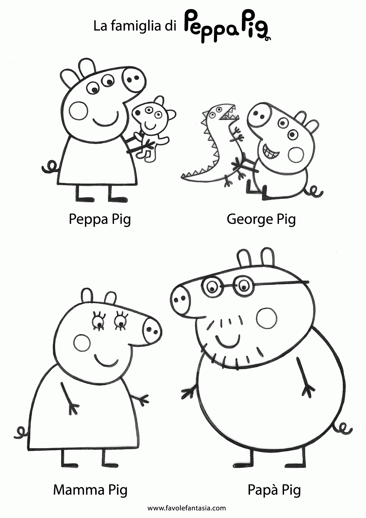 Peppa pig | Peppa Pig, George Pig and Coloring Pages