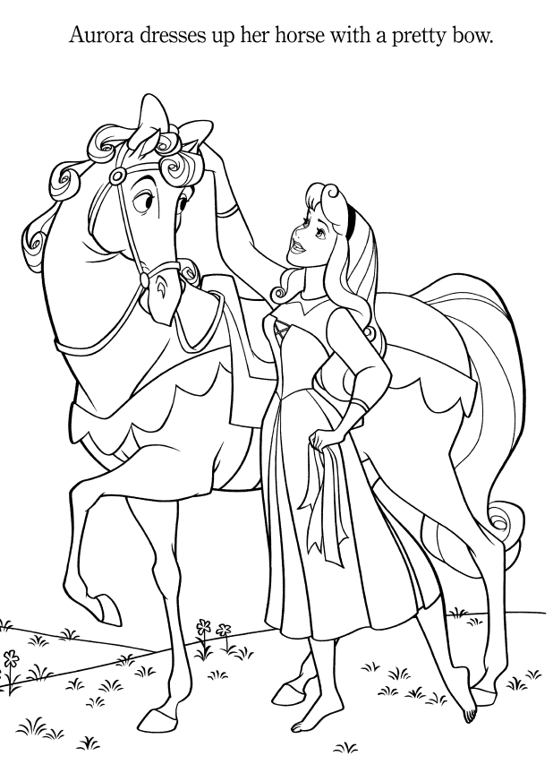 Aurora - Coloring Pages for Kids and for Adults