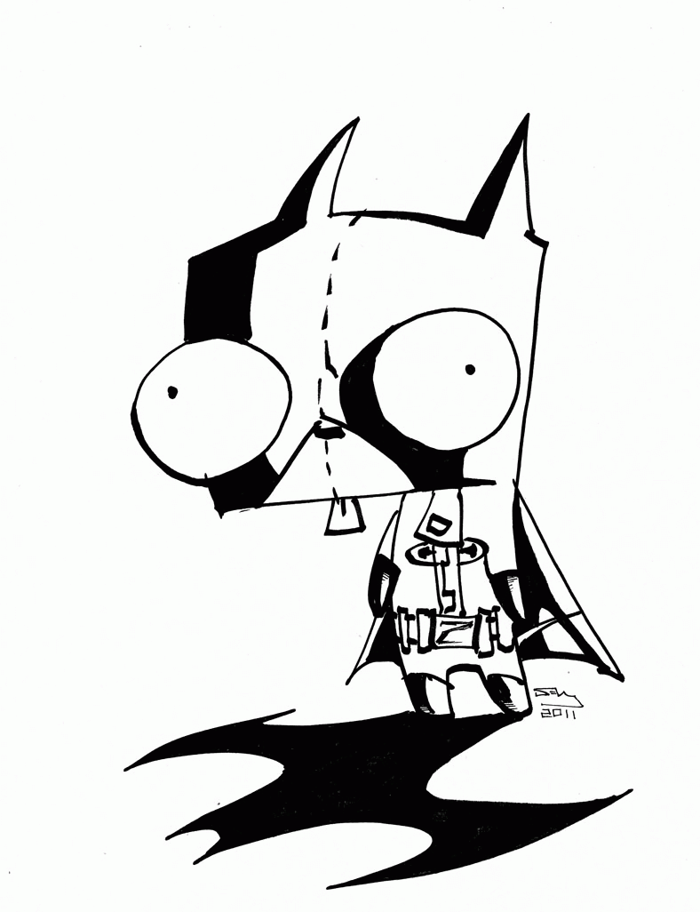 Invader Zim Coloring Pages Cool - Coloring pages