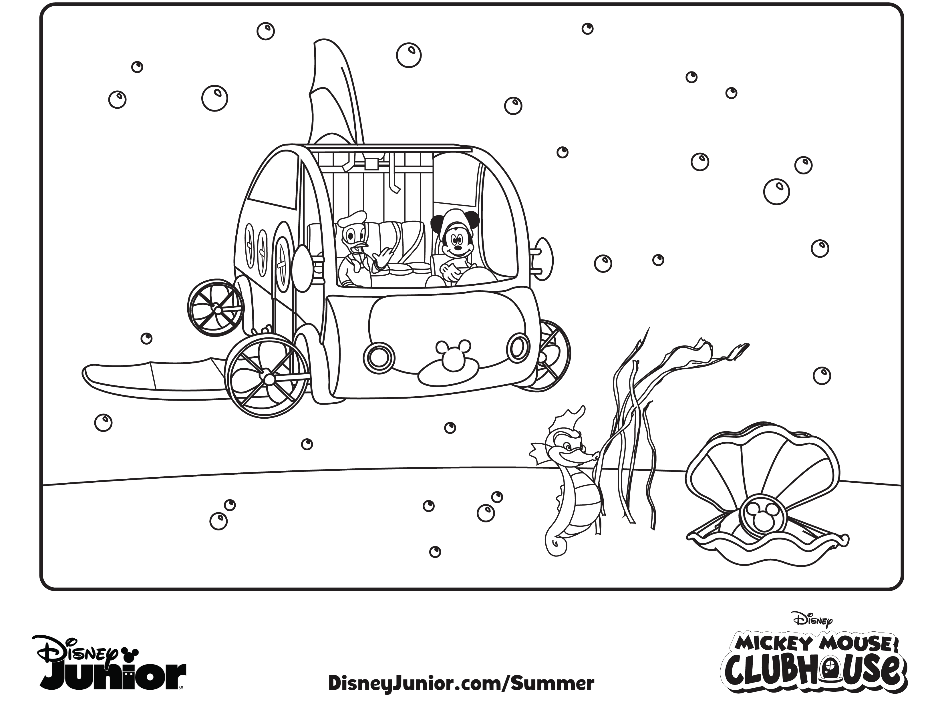 Mouse Clubhouse Coloring Pages Mickey - Colorine.net | #18146