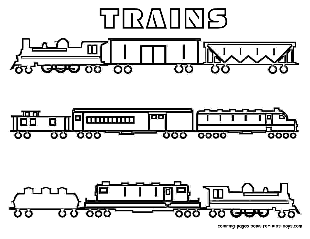 Steel Wheels Train Coloring Sheet Yescoloring Free Trains Coloring Home