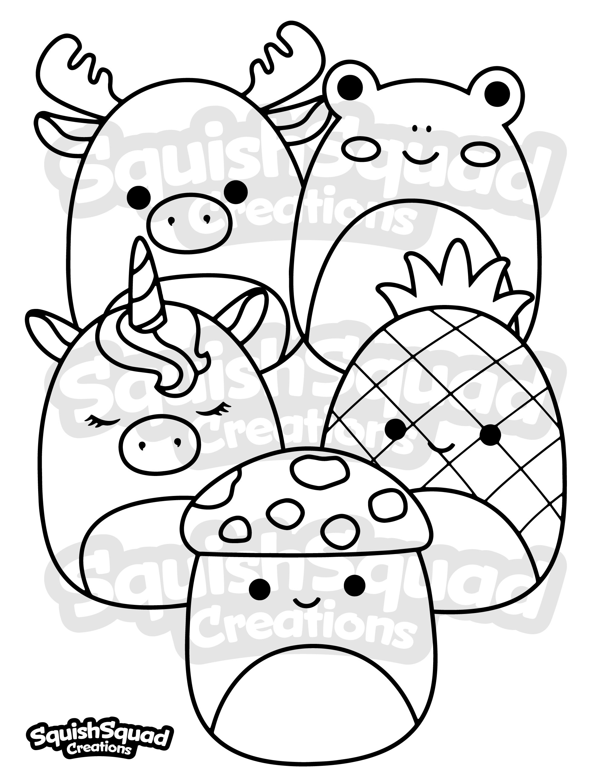 Cake Coloring Page - Etsy