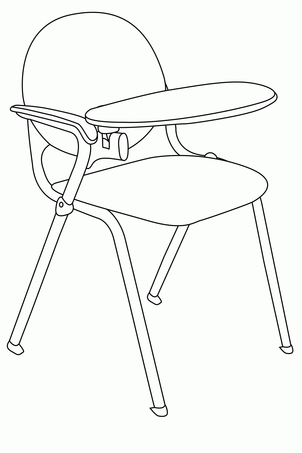 School Chair Coloring