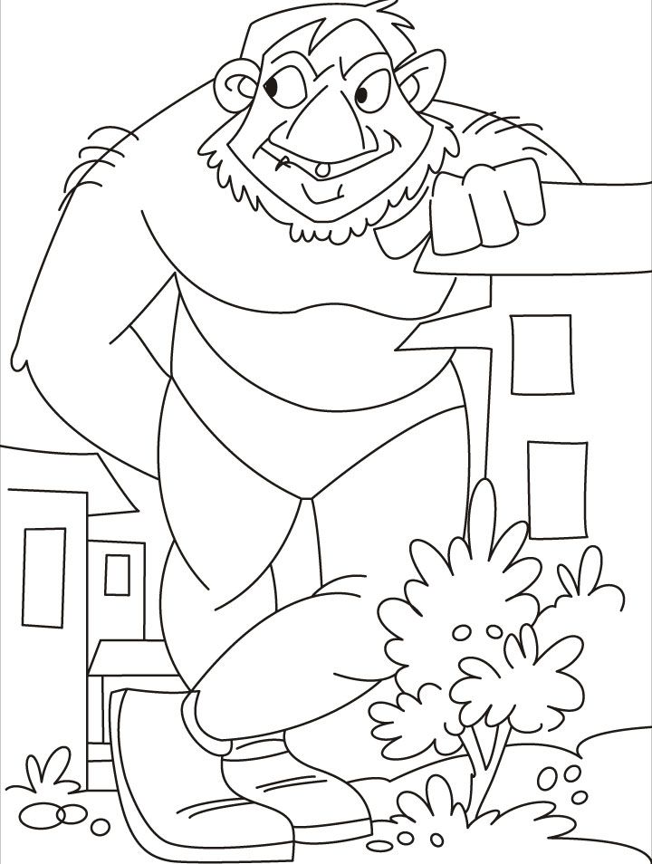 Giant coloring pages to download and print for free