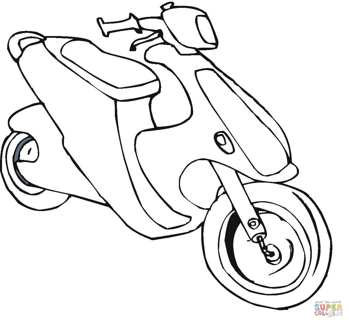 Motorcycles coloring pages | Free Coloring Pages