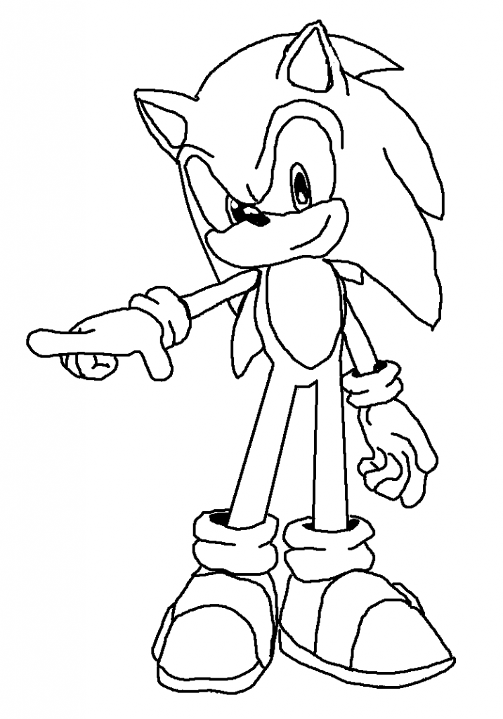 12 Pics of Free Printable Sonic Hedgehog Coloring Pages - Sonic ...