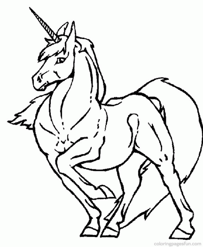 printable unicorn coloring page  coloring home