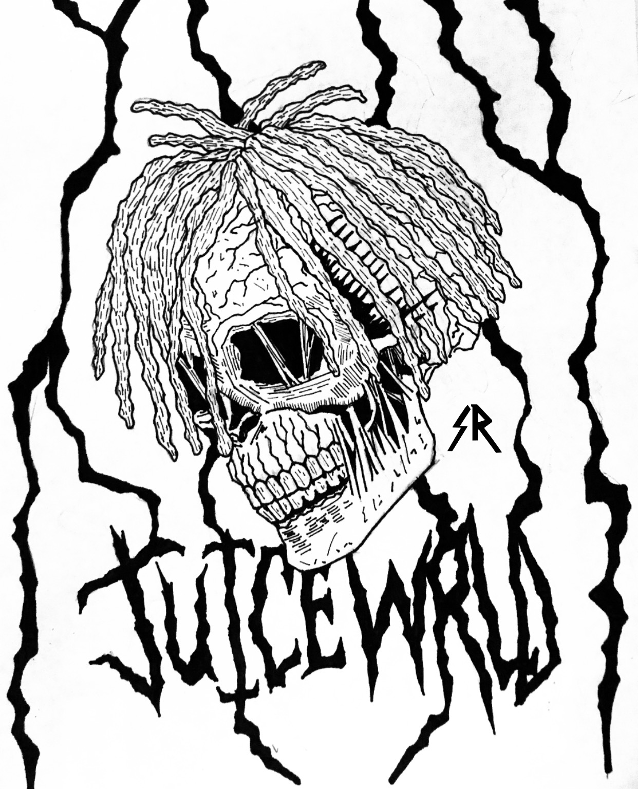 Juice WRLD Coloring Pages - Coloring Home