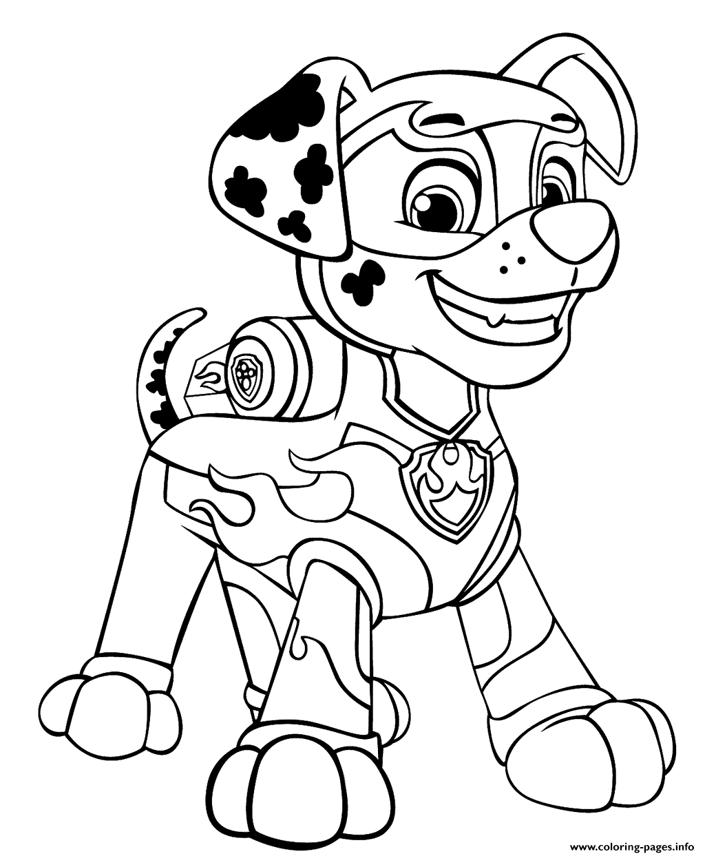 Marshall Paw Patrol Coloring 1582840858paw Mighty Pups Marshal For Boys  Pages Printable Sheet – Approachingtheelephant