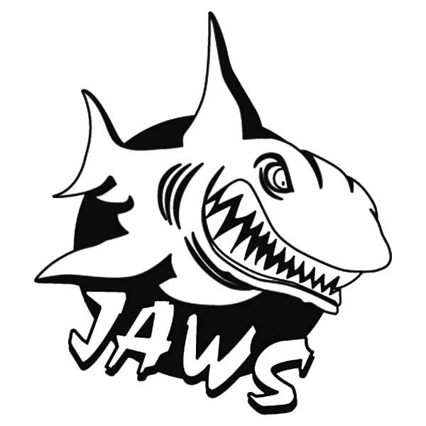 movie poster jaws coloring pages | Coloring pages, Coloring pictures, Color