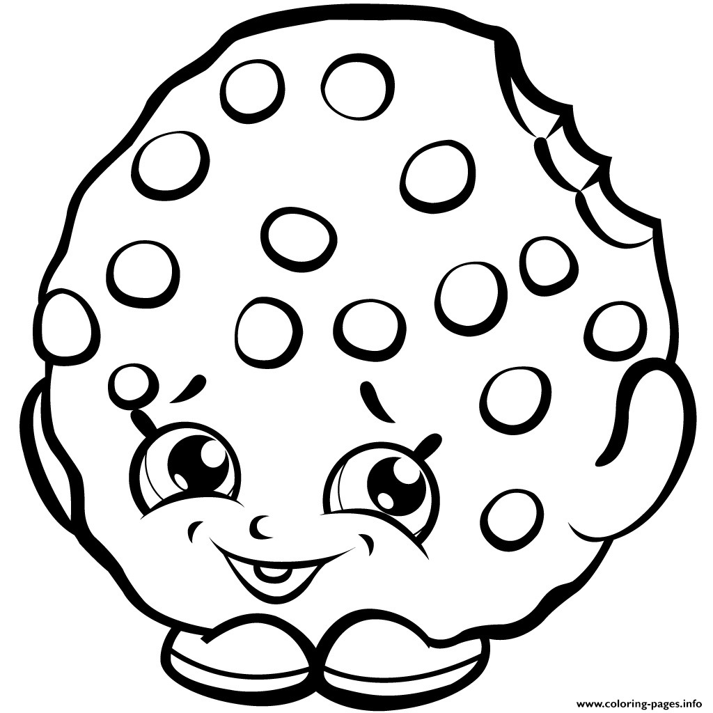 Free Printable Cookie Coloring Pages