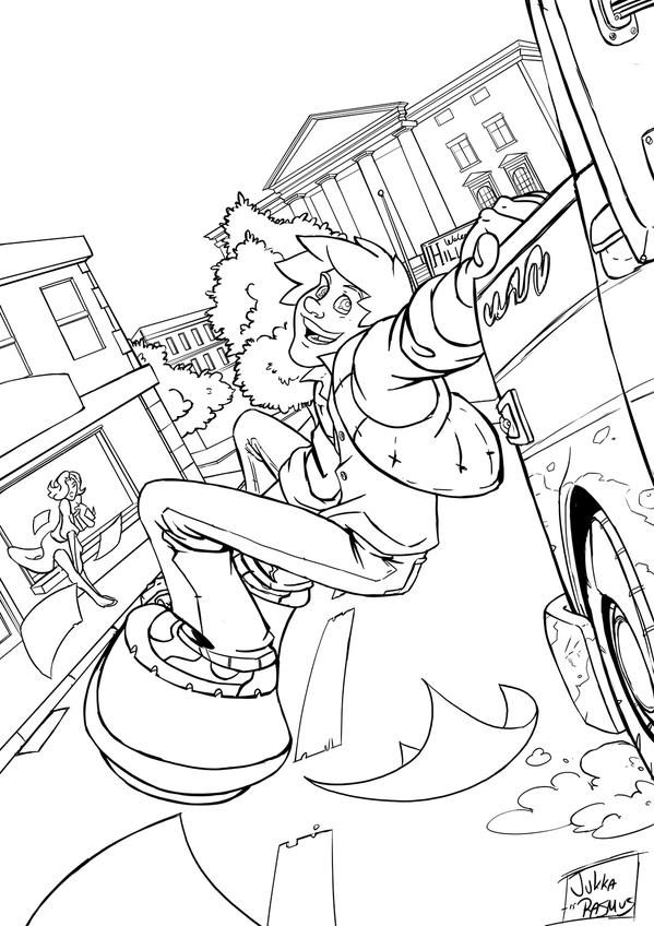Back To The Future Coloring Pages - Coloring Home.