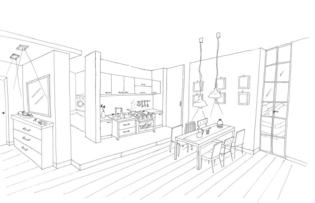 House Design Coloring Pages