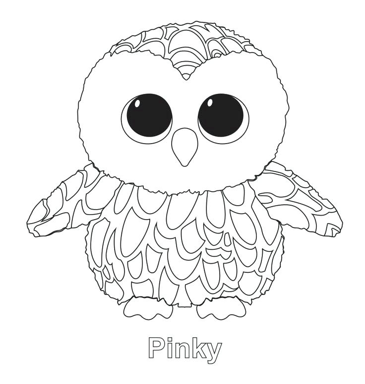 Beanie Boos Coloring Pages Coloring Home