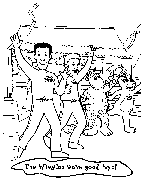 The Wiggles | Free Coloring Pages on Masivy World