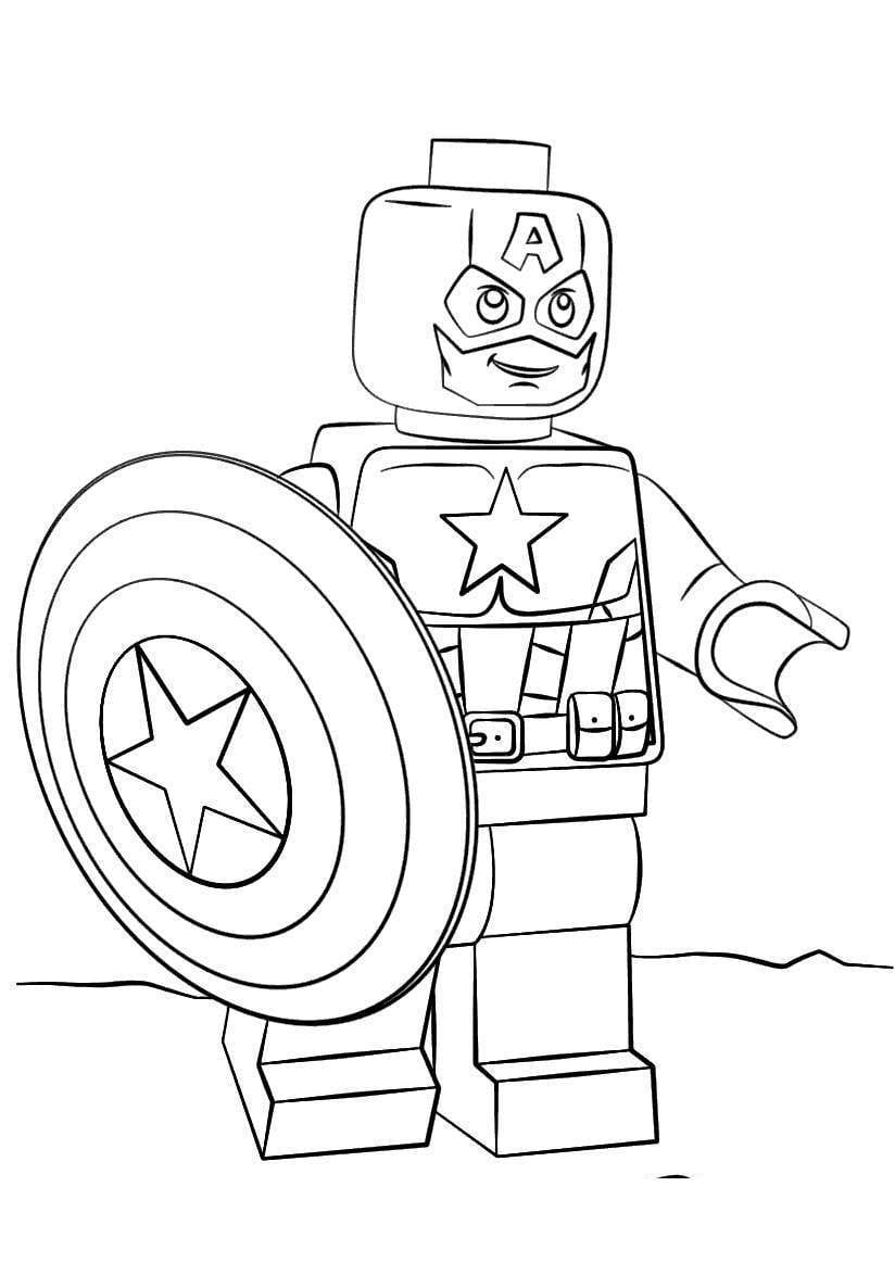 Coloring Pages : Lego Marvel Superheroes Coloring Pages ...