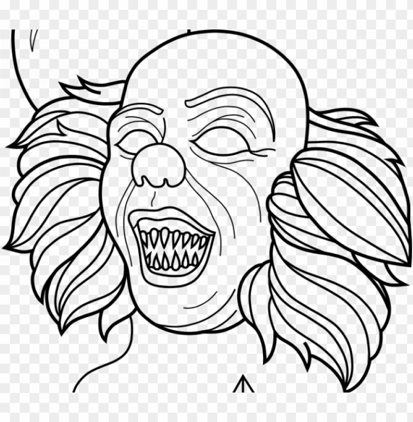 ennywise coloring pages pennywise coloring pages 33795 - pennywise ...