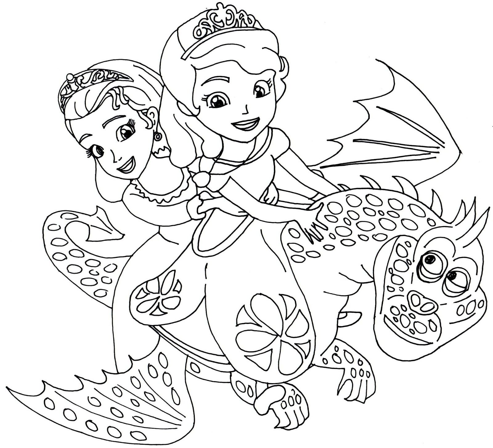 Sofia The First Coloring Pages Sofiathefirstcoloring adult