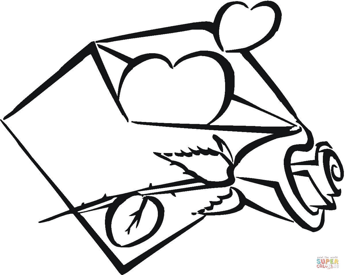Download Hearts And Roses Coloring Pages - Coloring Home
