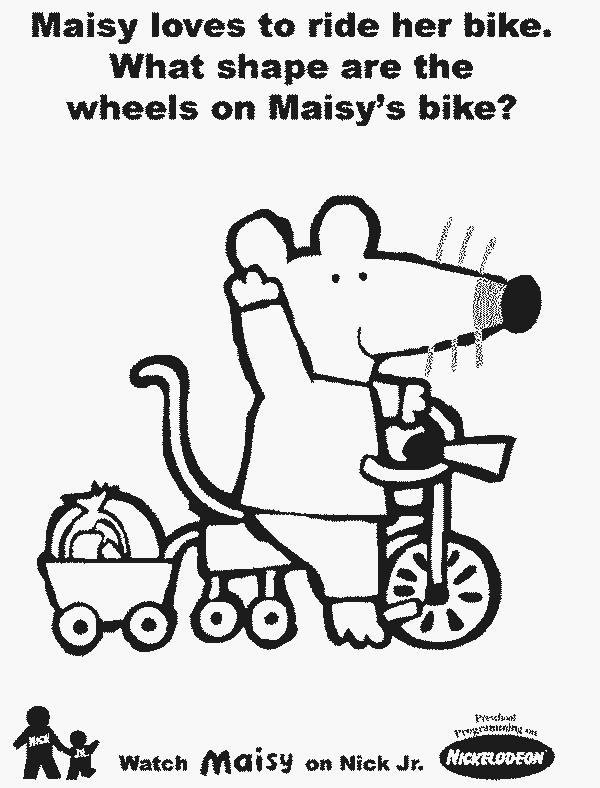 Bike Coloring Page - Color Book
