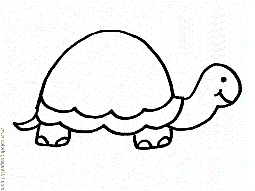 Coloring Pages Turtle Coloring Pages 06 (Reptile > Turtle) - free 