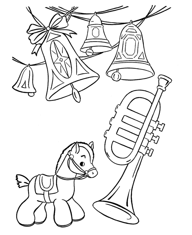 BlueBonkers : Christmas Ornaments Coloring pages - 3