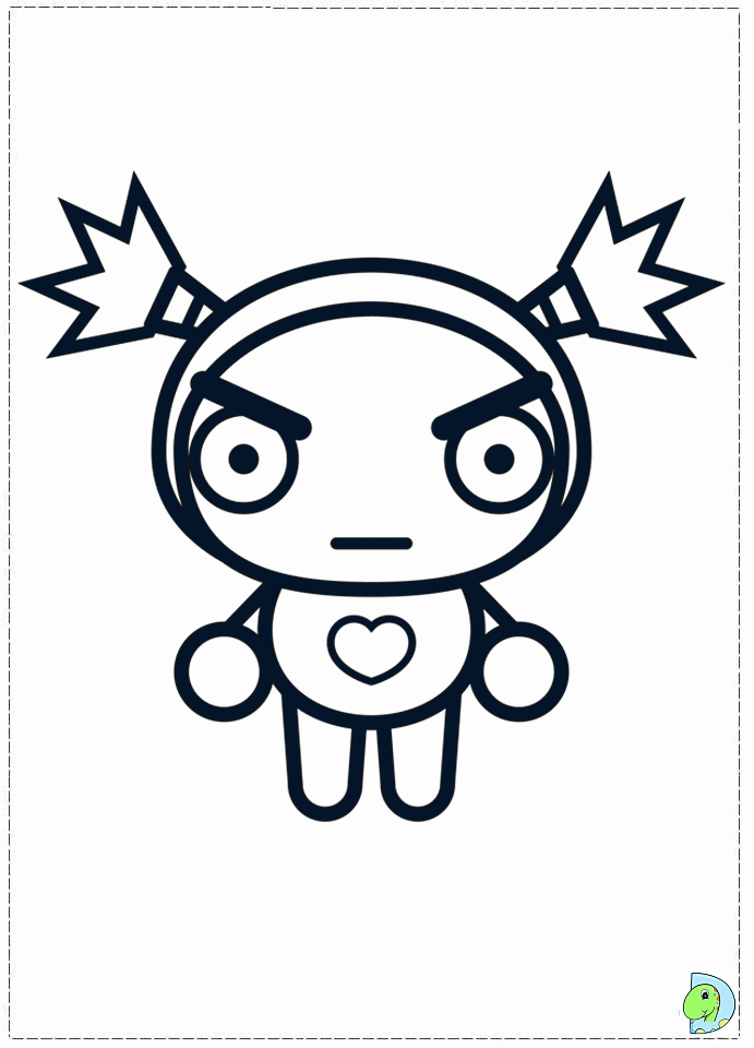 Pucca Colouring Pages (page 2)