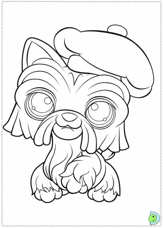 Picture 1 of 1 - Old Littlest pet Shop Coloring pages - Photo 